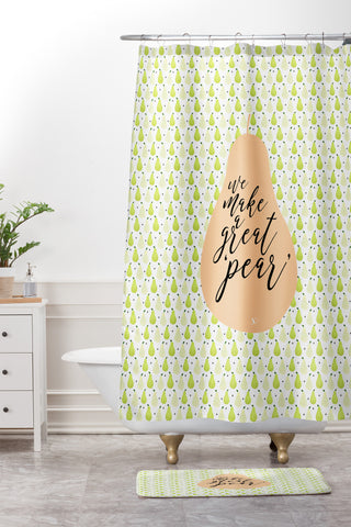 Hello Sayang We Make A Great Pear Shower Curtain And Mat