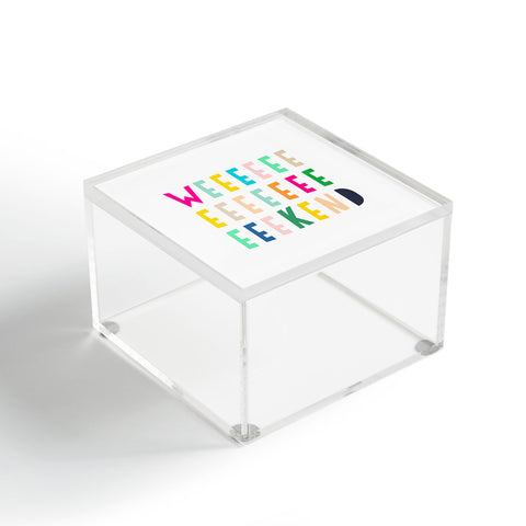 Hello Sayang Weekend Acrylic Box