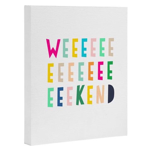 Hello Sayang Weekend Art Canvas