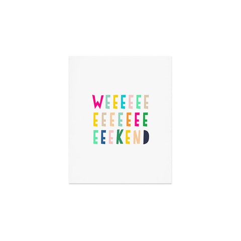 Hello Sayang Weekend Art Print