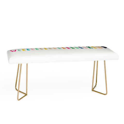 Hello Sayang Weekend Bench