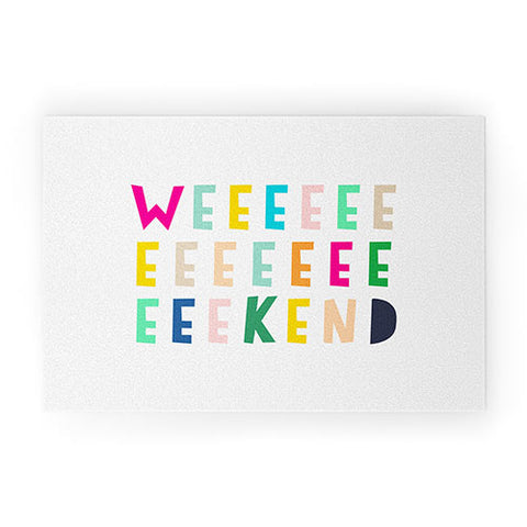 Hello Sayang Weekend Welcome Mat