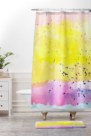 Hello Sayang Where The Magic Happens Shower Curtain And Mat