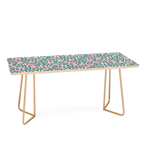 Hello Sayang Wild Daisies Pink Coffee Table