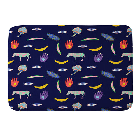 Hello Sayang World of Weird Memory Foam Bath Mat