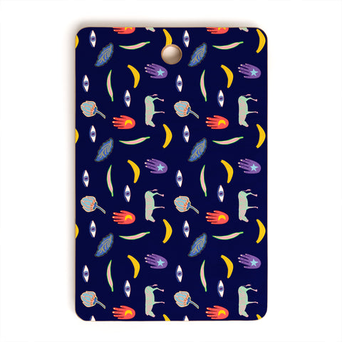 Hello Sayang World of Weird Cutting Board Rectangle