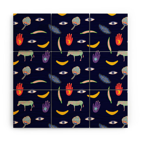 Hello Sayang World of Weird Wood Wall Mural