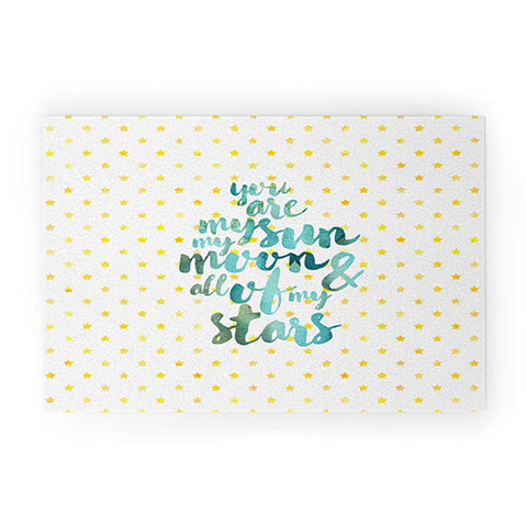 Hello Sayang You Are My Sun My Moon and All Of My Stars Welcome Mat
