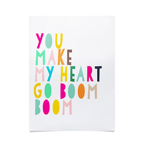 Hello Sayang You Make My Heart Go Boom Boom Poster