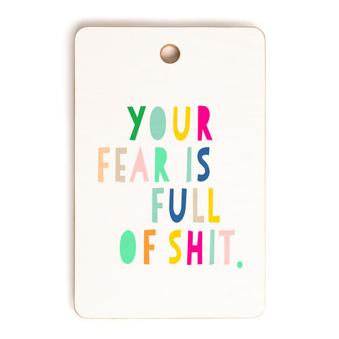 Hello Sayang Your Fear Is Full Of Shit Cutting Board Rectangle