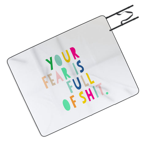 Hello Sayang Your Fear Is Full Of Shit Picnic Blanket