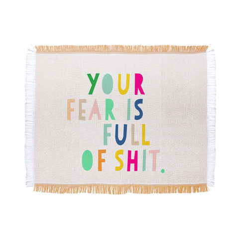 Hello Sayang Your Fear Is Full Of Shit Throw Blanket