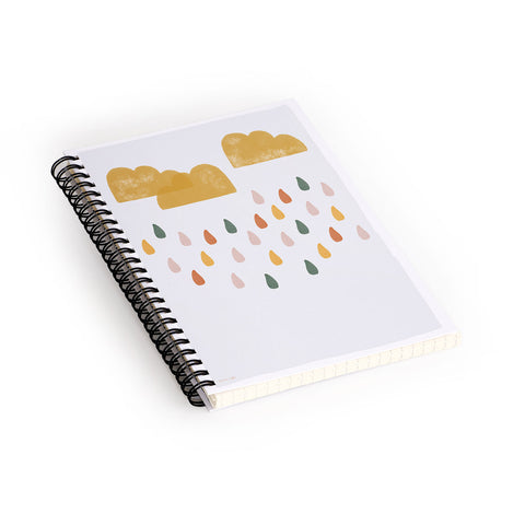 Hello Twiggs A Rainy Day Spiral Notebook
