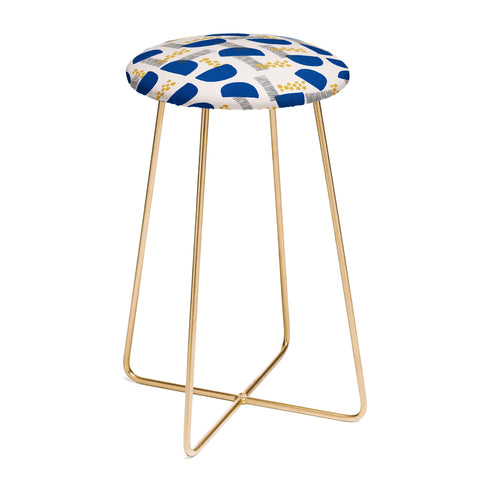 Hello Twiggs Abstract Fruit Bowl Counter Stool