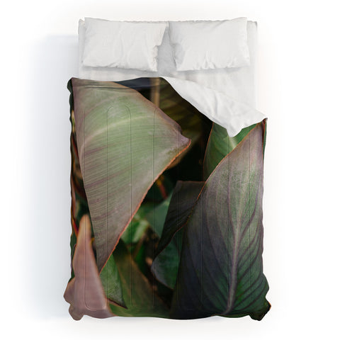 Hello Twiggs Abstract Leaves Comforter