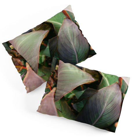 Hello Twiggs Abstract Leaves Pillow Shams