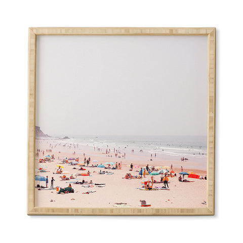 Hello Twiggs At the beach Framed Wall Art