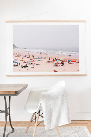Hello Twiggs At the beach Art Print And Hanger