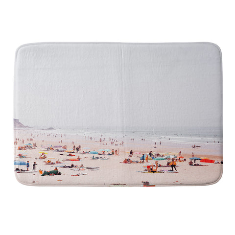 Hello Twiggs At the beach Memory Foam Bath Mat