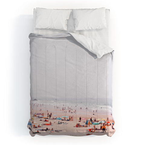 Hello Twiggs At the beach Comforter