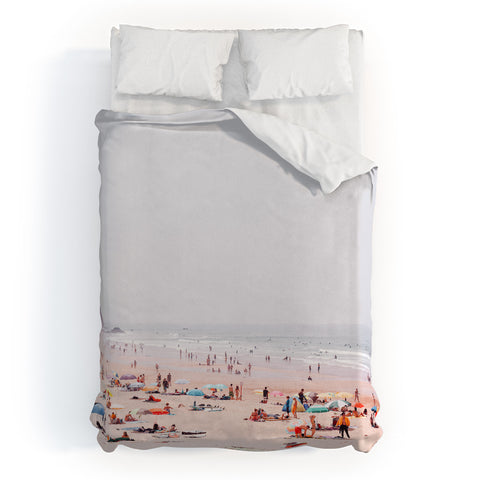Hello Twiggs At the beach Duvet Cover