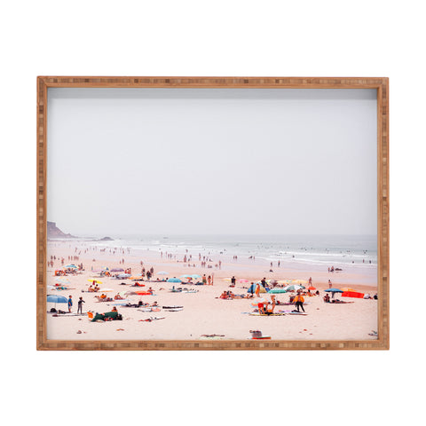 Hello Twiggs At the beach Rectangular Tray