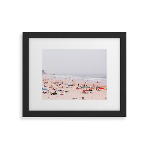 Hello Twiggs At the beach Framed Art Print