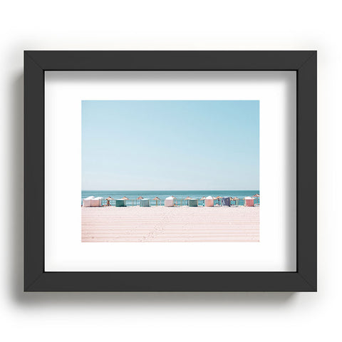 Hello Twiggs Beach Huts Recessed Framing Rectangle