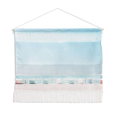 Hello Twiggs Beach Huts Wall Hanging Landscape