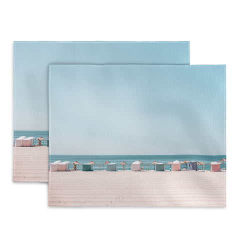 Hello Twiggs Beach Huts Placemat