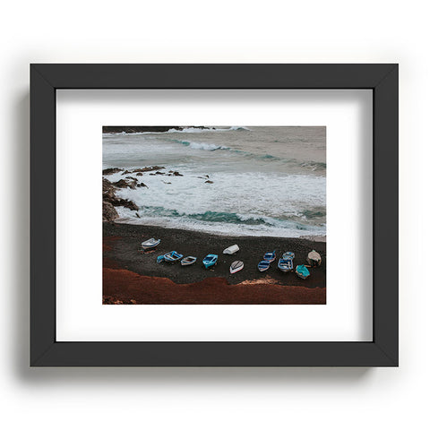 Hello Twiggs Black Sand Boats Recessed Framing Rectangle