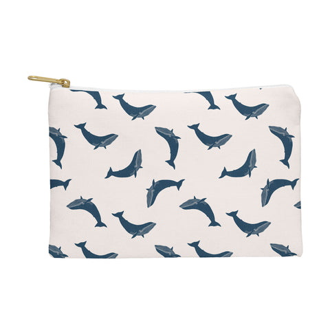 Hello Twiggs Blue Whale Pouch
