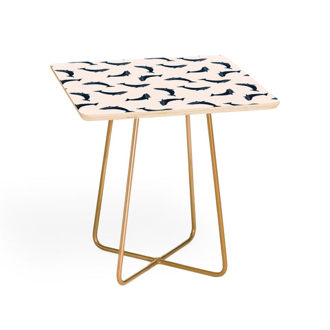 Hello Twiggs Blue Whale Side Table