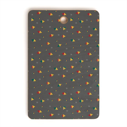 Hello Twiggs Bright and Merry Cutting Board Rectangle