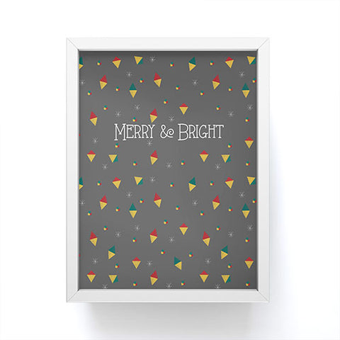 Hello Twiggs Bright and Merry Framed Mini Art Print