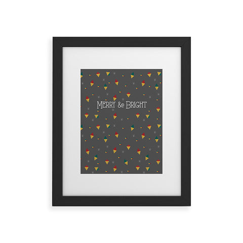 Hello Twiggs Bright and Merry Framed Art Print