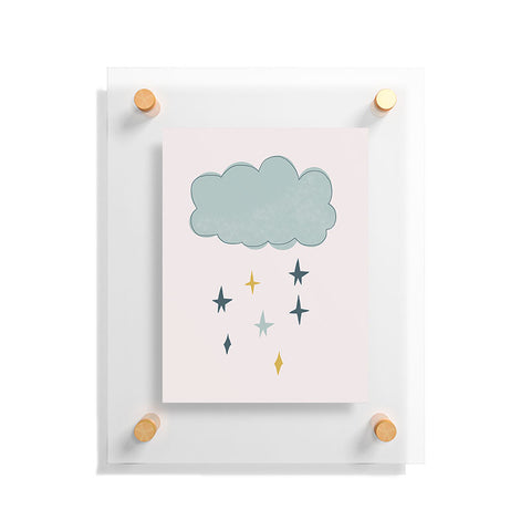 Hello Twiggs Clouds in the Sky Floating Acrylic Print