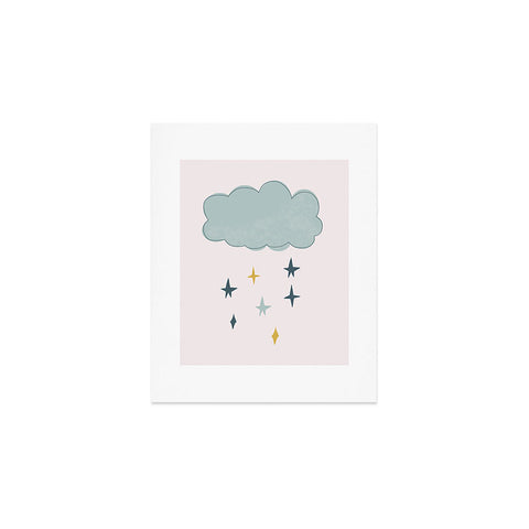 Hello Twiggs Clouds in the Sky Art Print