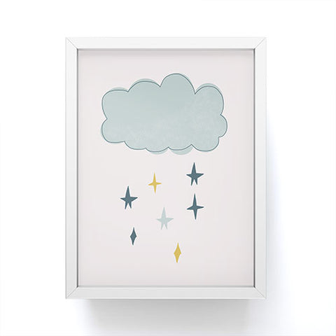 Hello Twiggs Clouds in the Sky Framed Mini Art Print