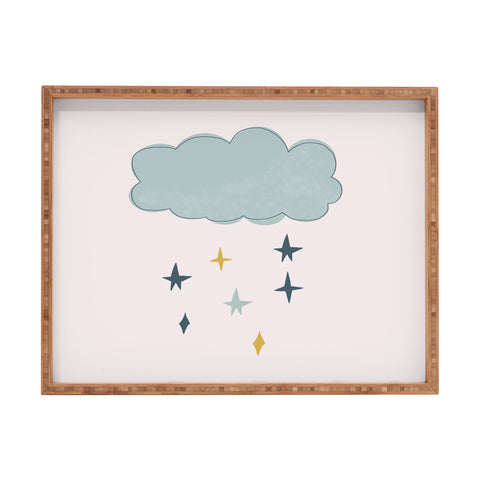 Hello Twiggs Clouds in the Sky Rectangular Tray