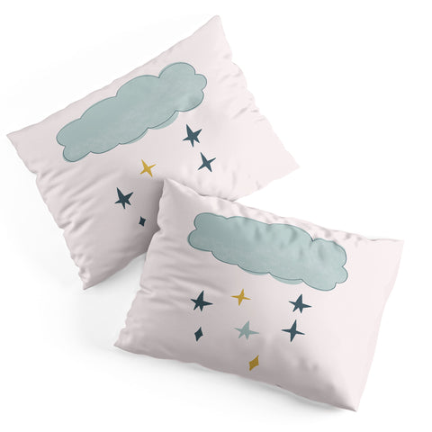 Hello Twiggs Clouds in the Sky Pillow Shams