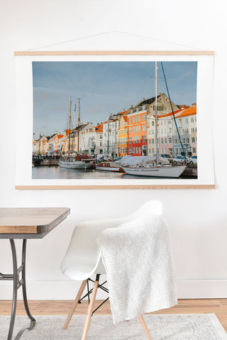 Hello Twiggs Copenhagen Harbour Art Print And Hanger