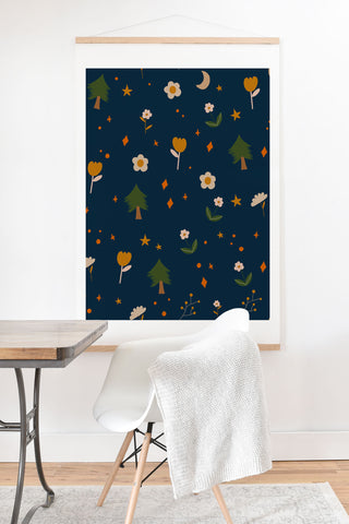 Hello Twiggs Fall Forest Art Print And Hanger