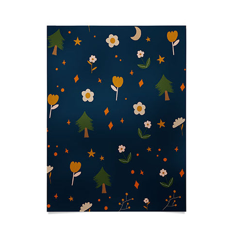 Hello Twiggs Fall Forest Poster