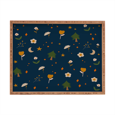 Hello Twiggs Fall Forest Rectangular Tray