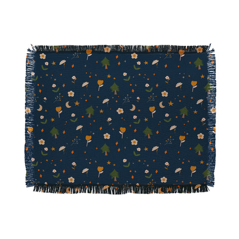 Hello Twiggs Fall Forest Throw Blanket