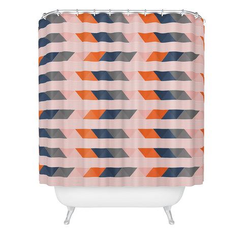 Hello Twiggs Fall Layers Shower Curtain