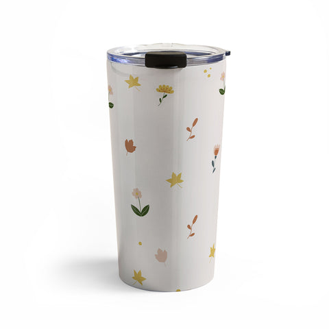 Hello Twiggs Florals and Leaves Travel Mug