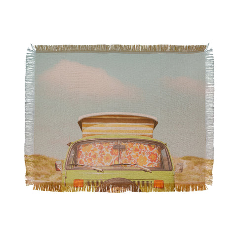 Hello Twiggs Freedom Roadtrip Throw Blanket