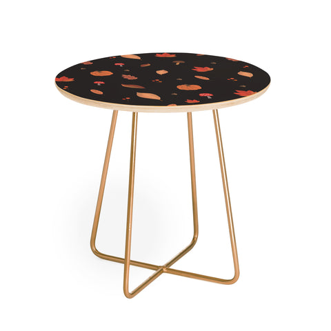 Hello Twiggs Good Morning Pumpkin Round Side Table